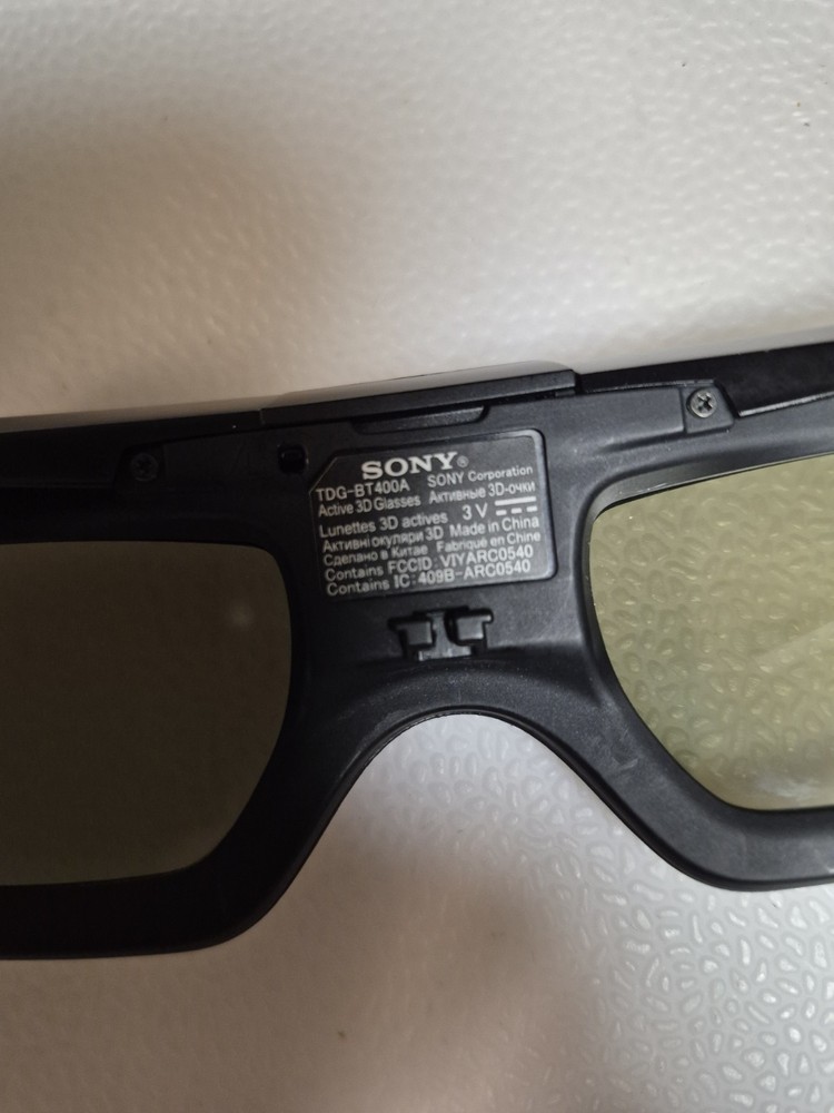 Sony TDG-BT400A Active 3D Glasses - Black