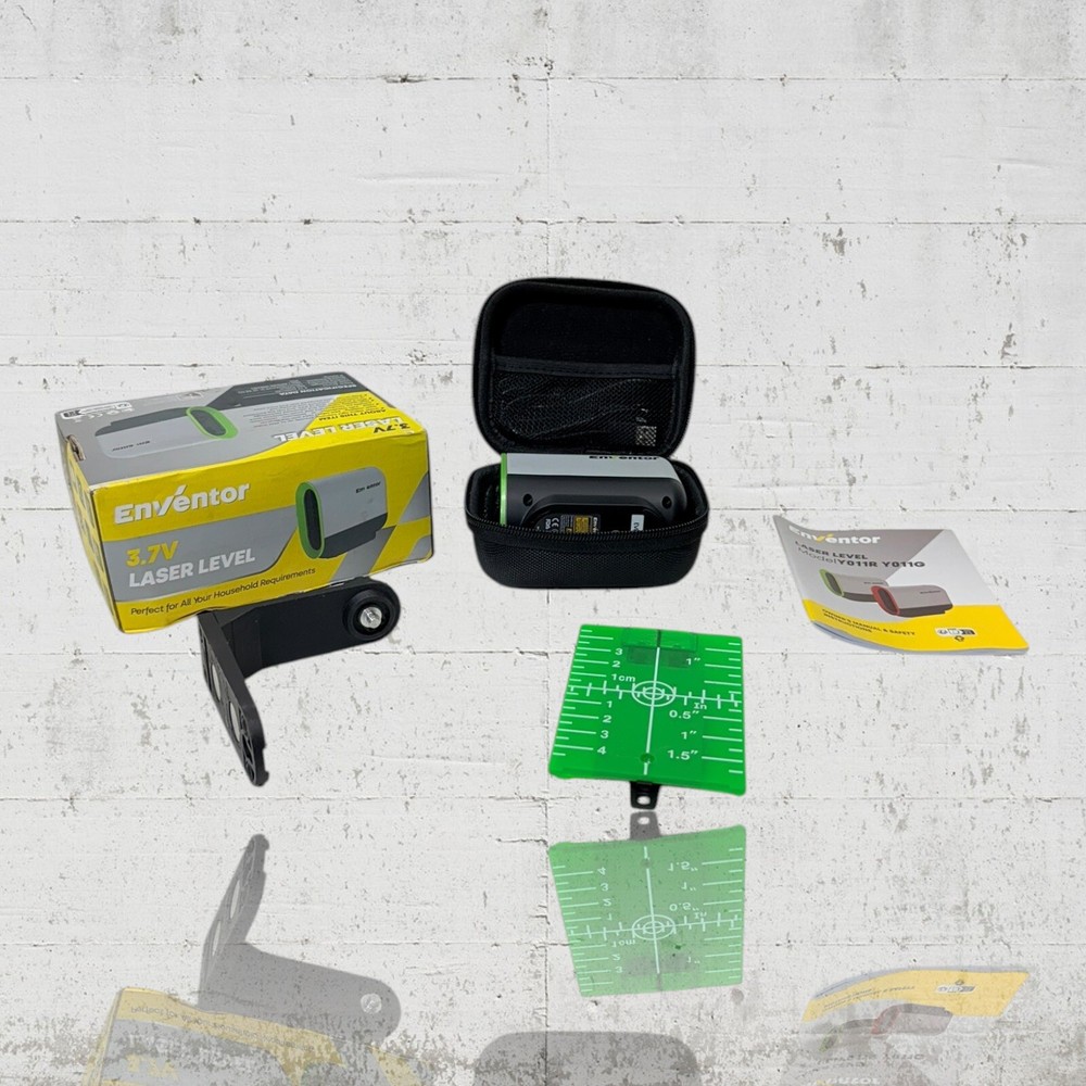 ENVENTOR Green Laser Level, Self Leveling Laser Level, Horizontal & Vertical Cro