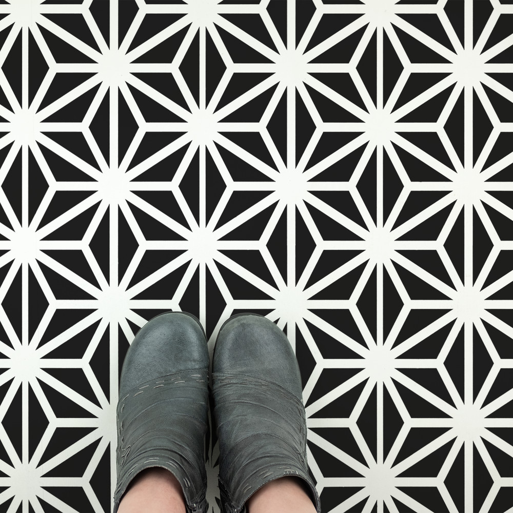 Nebula Tile Stencil - Durable & Reusable Mylar Stencils