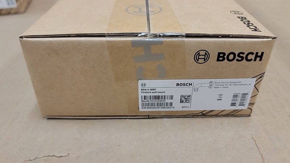 Bosch NDA-U-WMT Universal Pendant Wall Mount For Dome Camera Security System