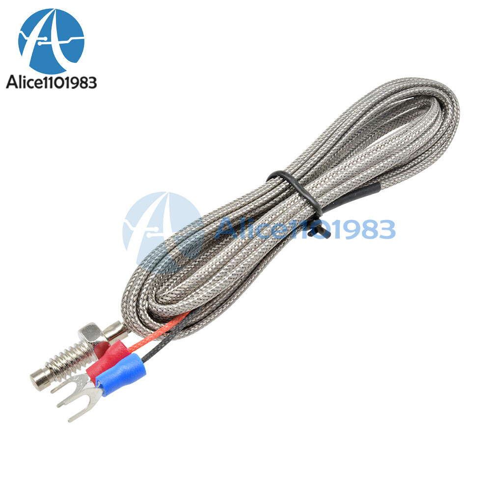 2M 6.6ft K Type Thermocouple Control Temperature Controller 0-800C Sensor Probe
