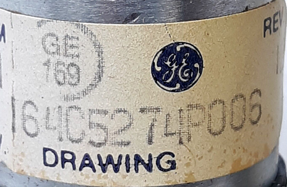 General Electric 64C5274P006 Key Switch