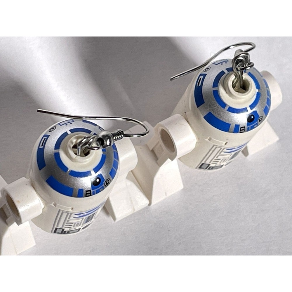 R2-D2 Toy Minifigure Earrings