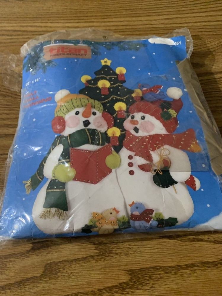titan needlecraft felt Wall Hanging