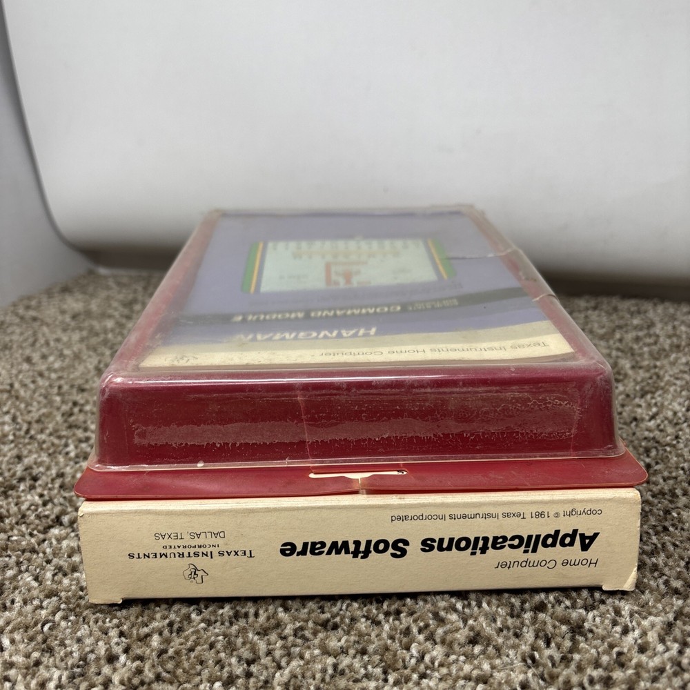 Texas Instruments TI 99/4a Software Games Lot CIB Tested