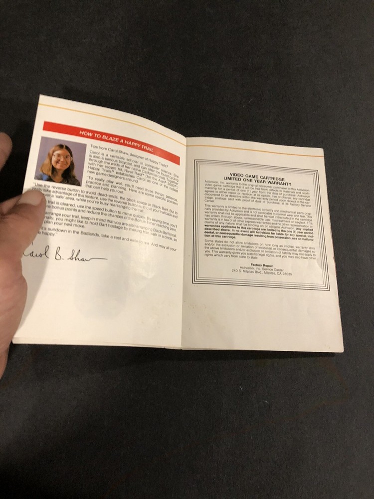 Happy trails atari manual