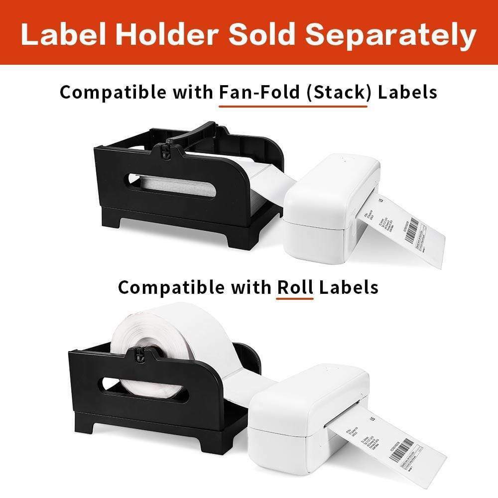Phomemo Direct Thermal Portable Label Printer Wireless Inkless US, White PM-246S