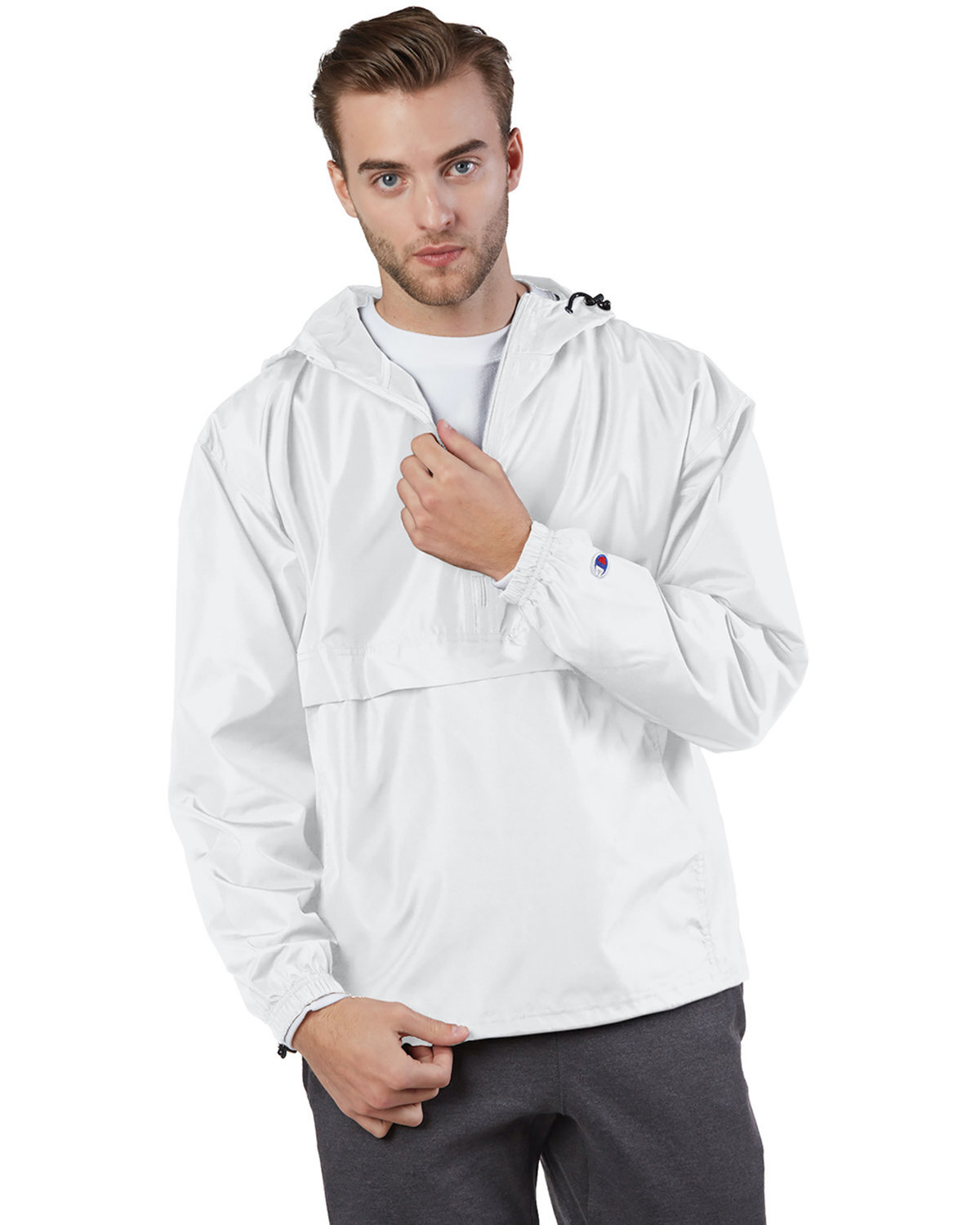Champion Adult Packable Anorak Quarter-Zip Jacket - CO200