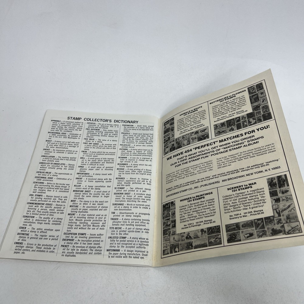 VintageRARE 1979 Topical Postage Stamp Album &1953 American History Stamps Books