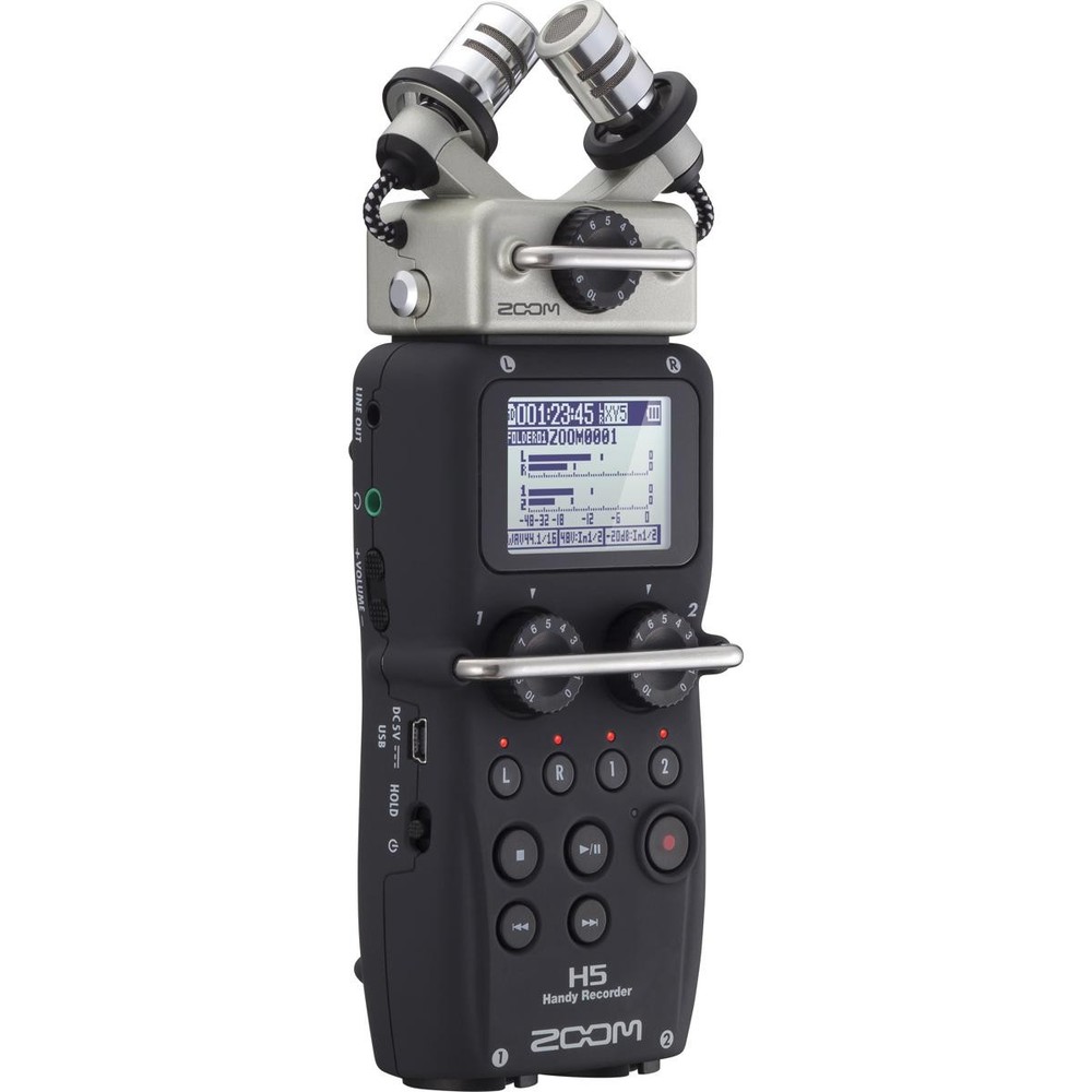 Zoom ZH5 Recorder with Interchangeable Microphone System