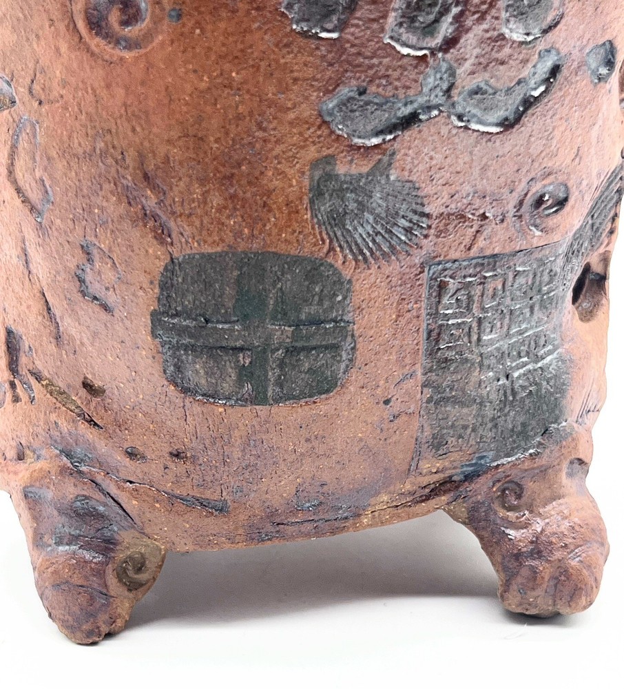 Handmade Clay Pottery Memory Pot