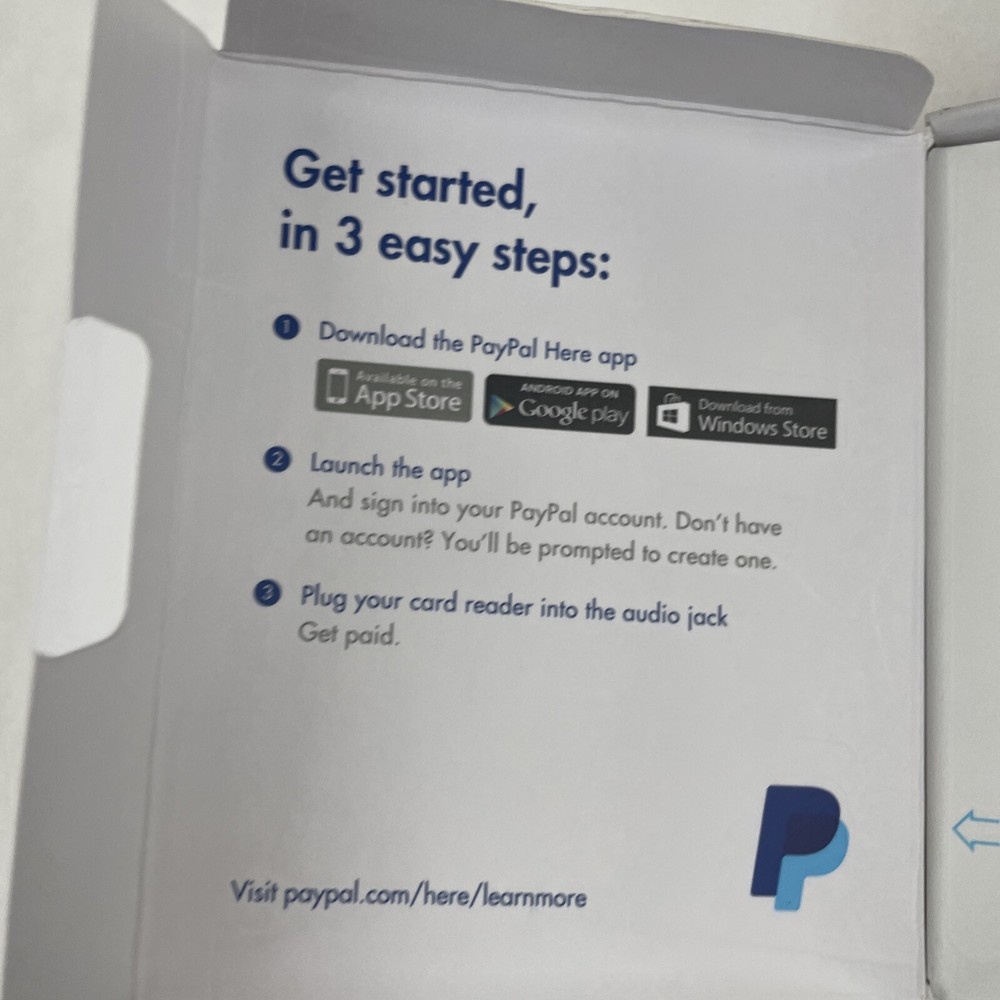 Paypal Mobile Card Reader Swiper for IPhone & Android