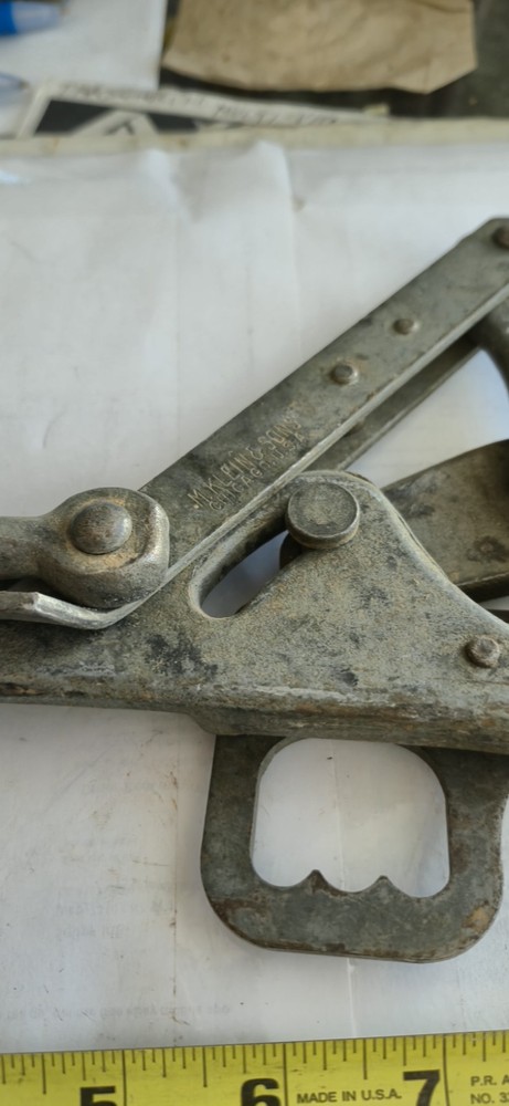 Klein 1613-40BH Chicago Grip Latch 4500lbs Cable Puller.