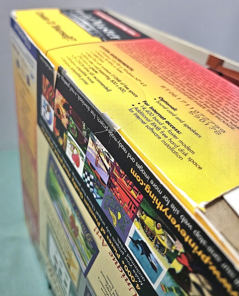 Print master platinum 8.0 11 CD’s Install Program & Art CDs From Broderbund