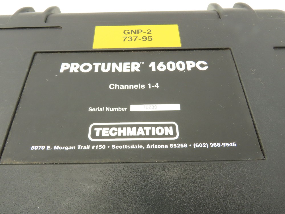 Techmation 1600PC Protuner Data Acquisition Module 1-4 Channels No Cords