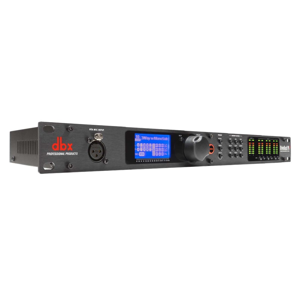 DBX DriveRack PA2 Complete Loudspeaker EQ Rackmount Management System