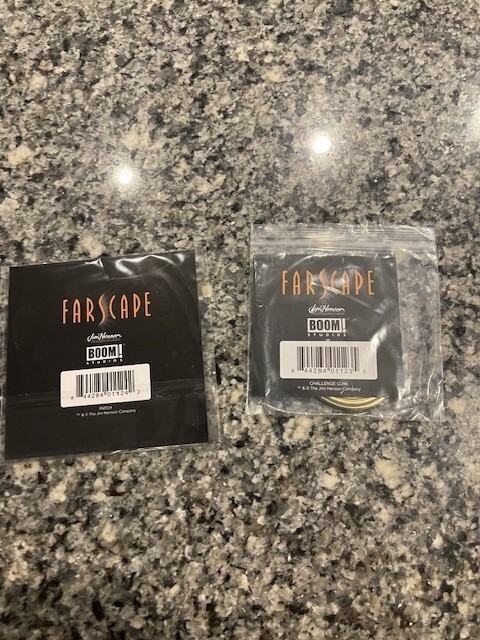FARSCAEP PATCH & KICKSTARTER COIN