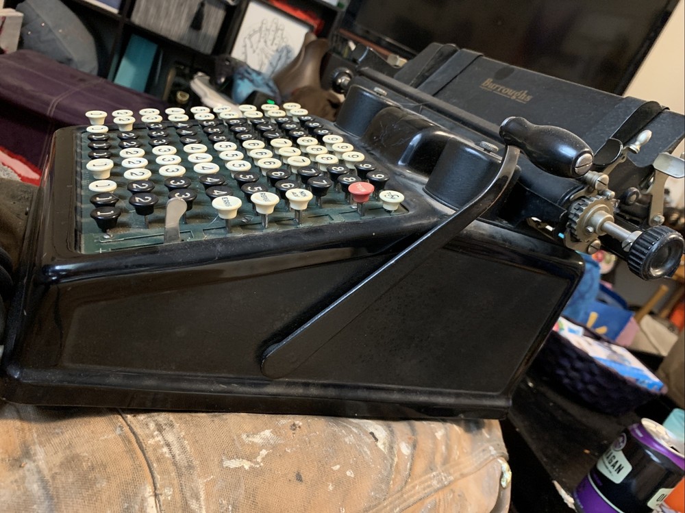 burroughs adding machine vintage