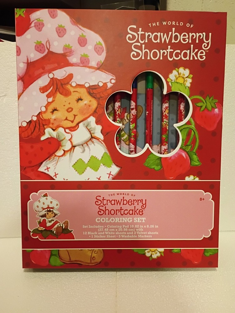 Strawberry Shortcake Coloring Set