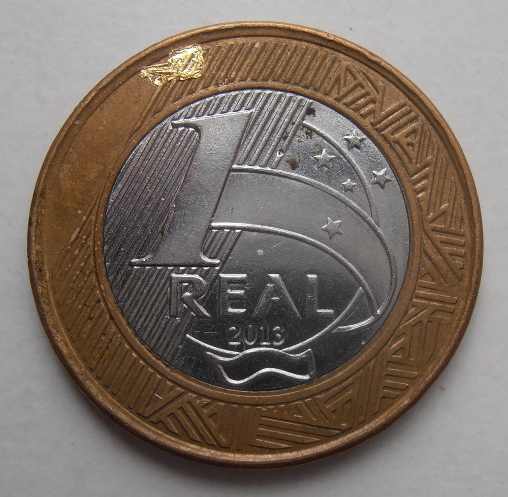 BRAZIL 1 REAL 2013