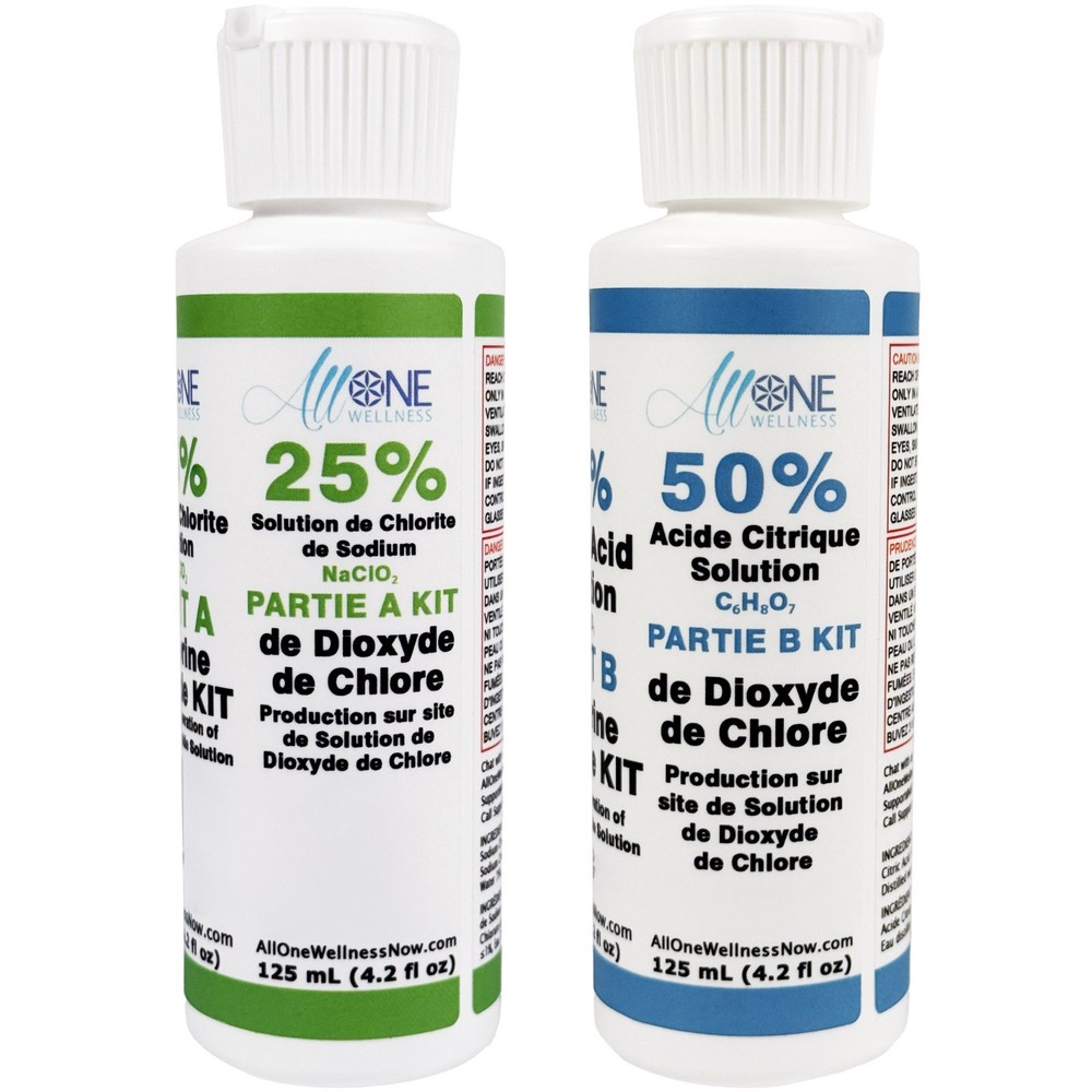 CDS KIT Water Purification Solution Plastic bottle 4.2 oz 125ml Canada