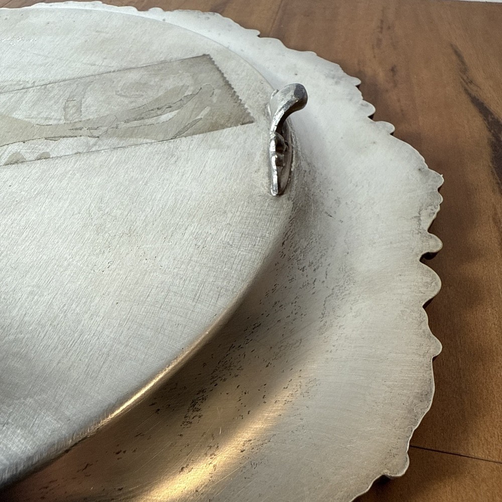 EPCA Bristol Silver 75 Serving Platter 11.5”