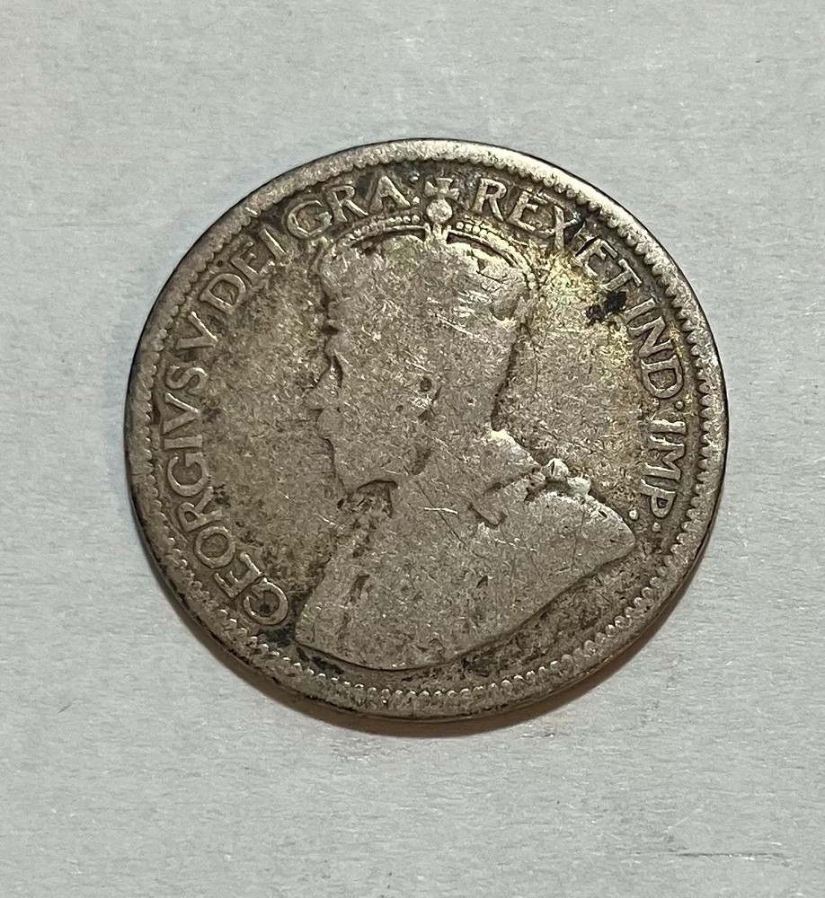 1912 Newfoundland Silver 10 Cents