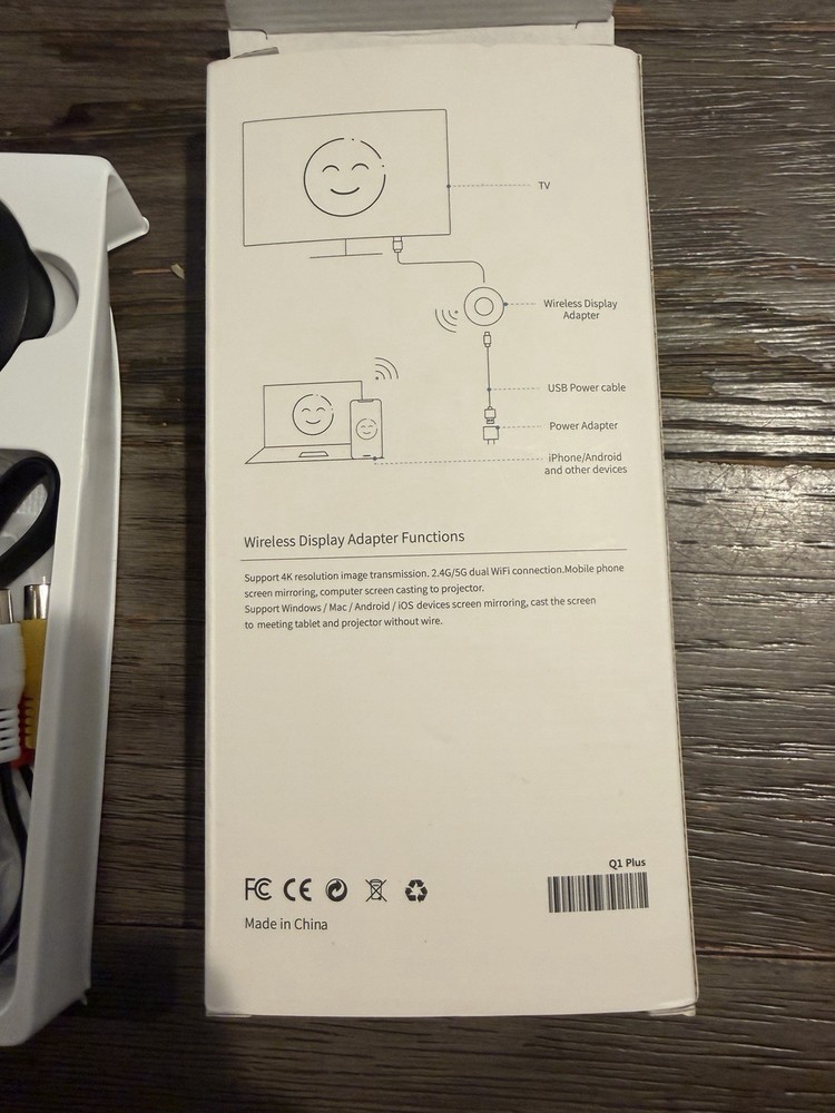 Wireless HDMI Display Dongle Adapter