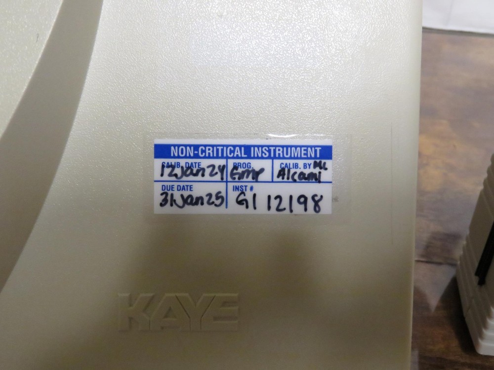 GE KAYE VALIDATOR X2000 U w/ 3 SIM - SENSOR INPUT MODULES 3.62 Firmware 2024 CAL