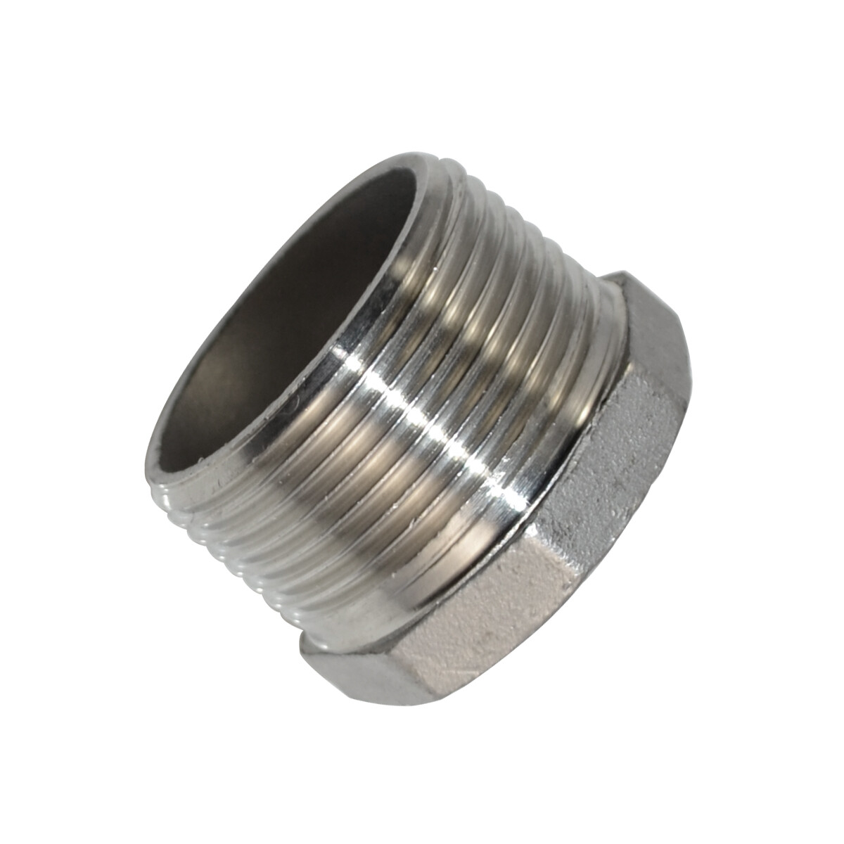 1-1/4“ male to 1” female NPT threaded Reducing bush adapter Reducer SS 304