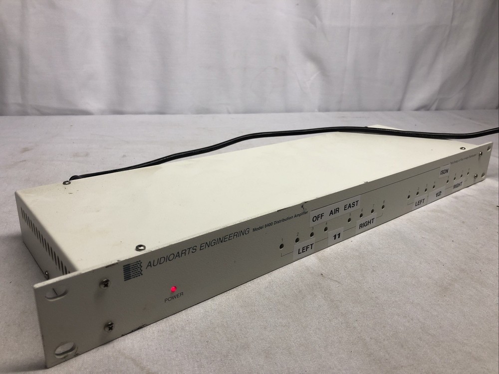Used Audioarts Engineering Amp model 8400 Good Condition