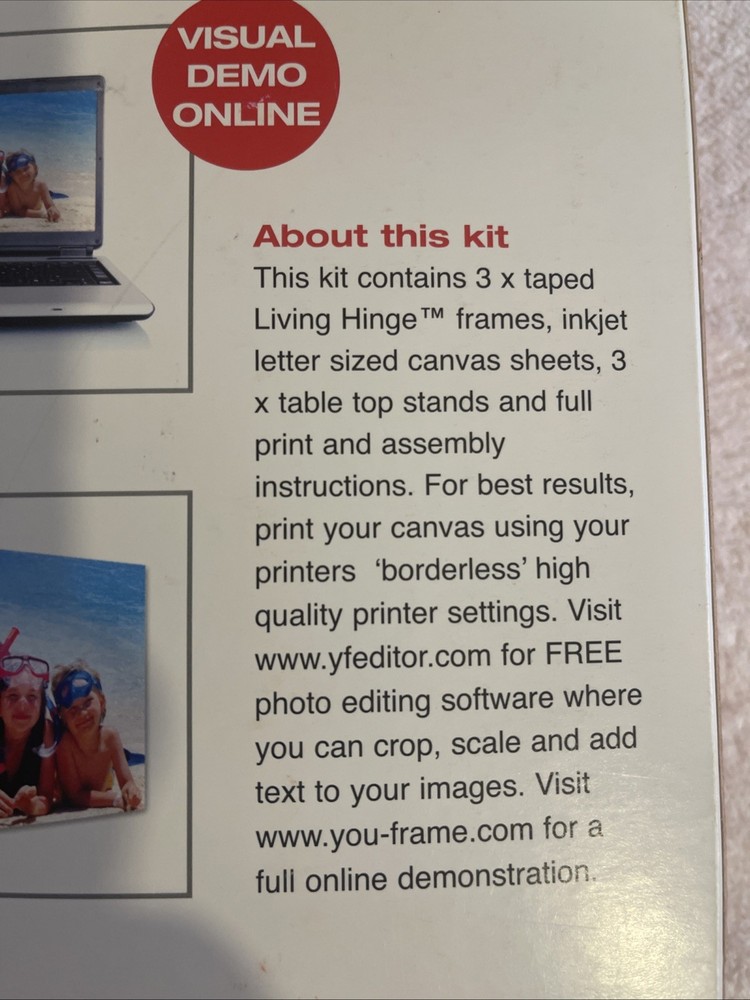 Photos To Canvas Printable Kit