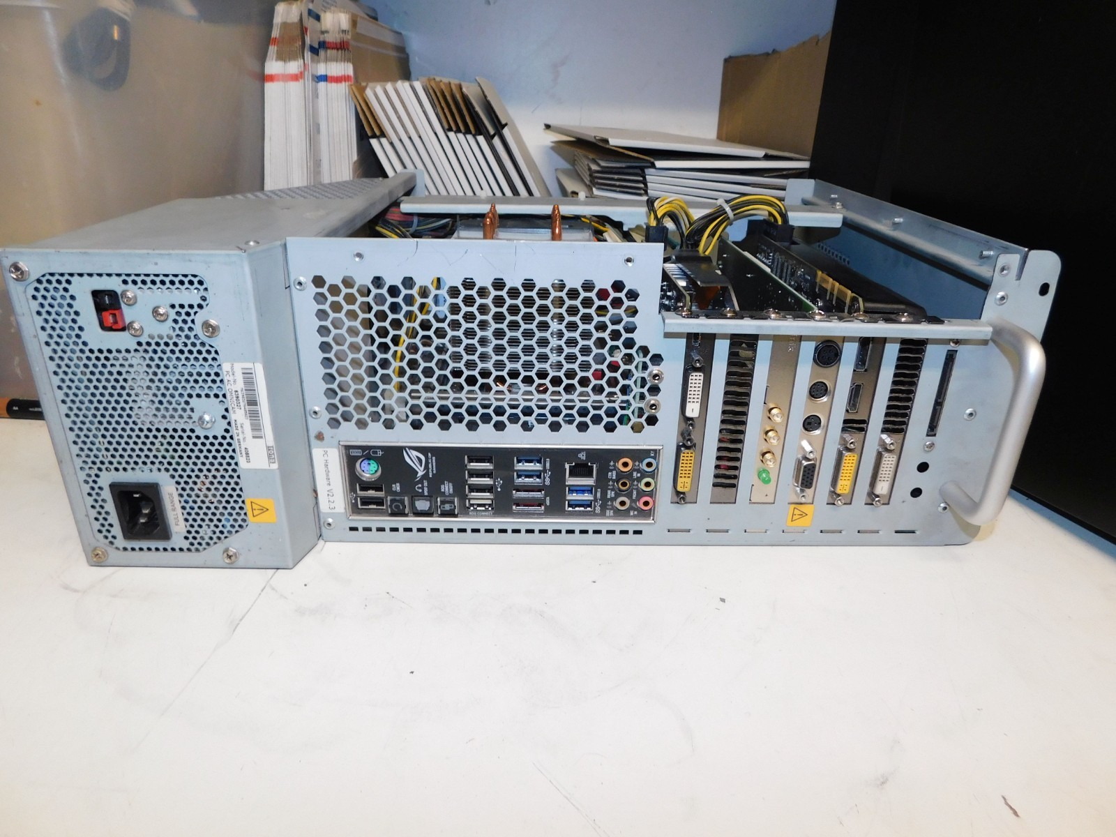 SIRONA CEREC AC OMNICAM 6390329 V2.2.3 DENTISTRY PC CHASSIS HARDWARE-WORKING