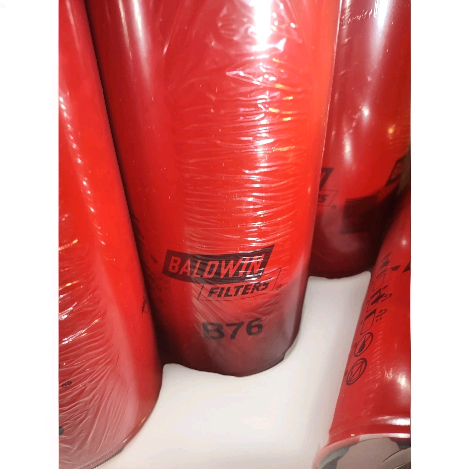 Baldwin Filter B76 Oil Filter - Spin-On- Full-Flow (PACK OF 6)