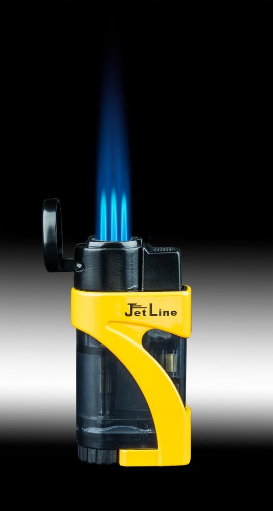 Jetline Phantom Triple Flame Lighter (Yellow)