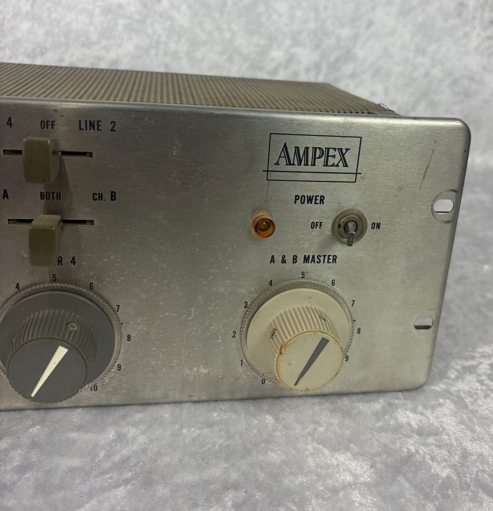 Vintage Ampex MX-10 MX10 mixer