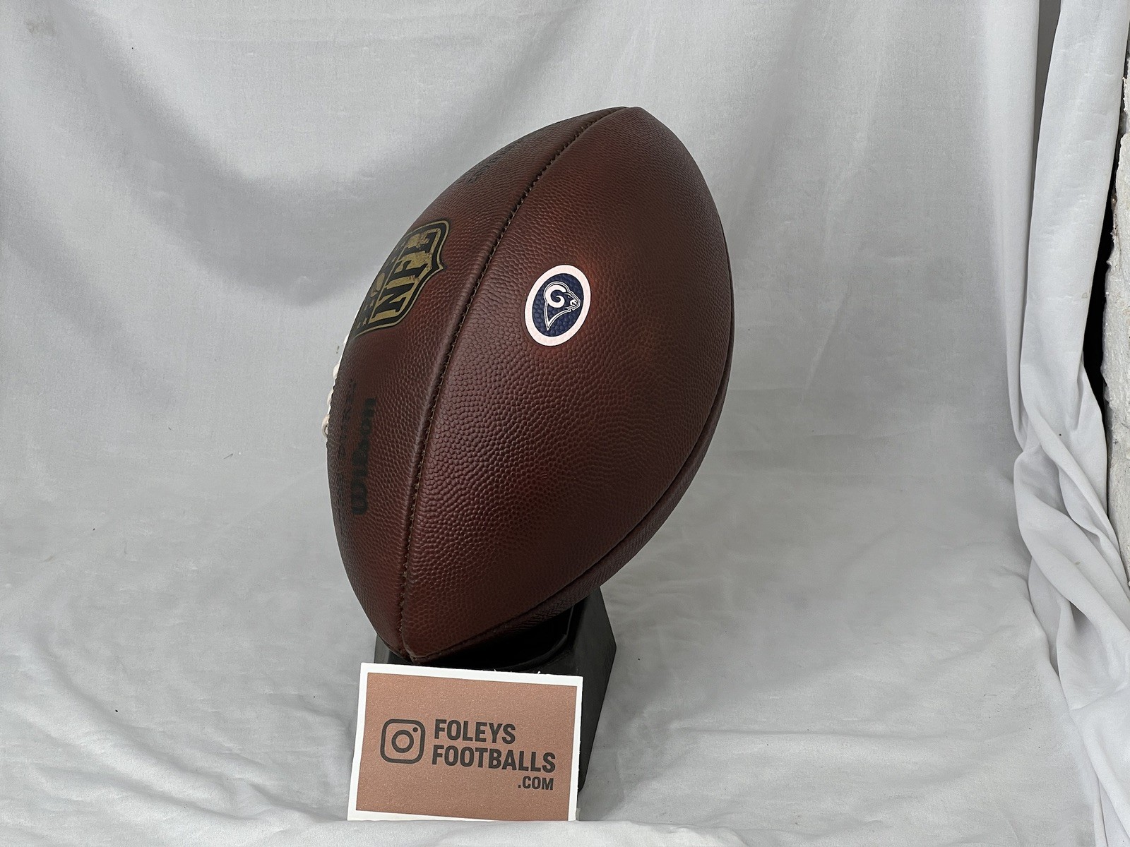 St Louis Rams - NFL "The Duke" Wilson Football - Game Ball Prepped & Conditioned