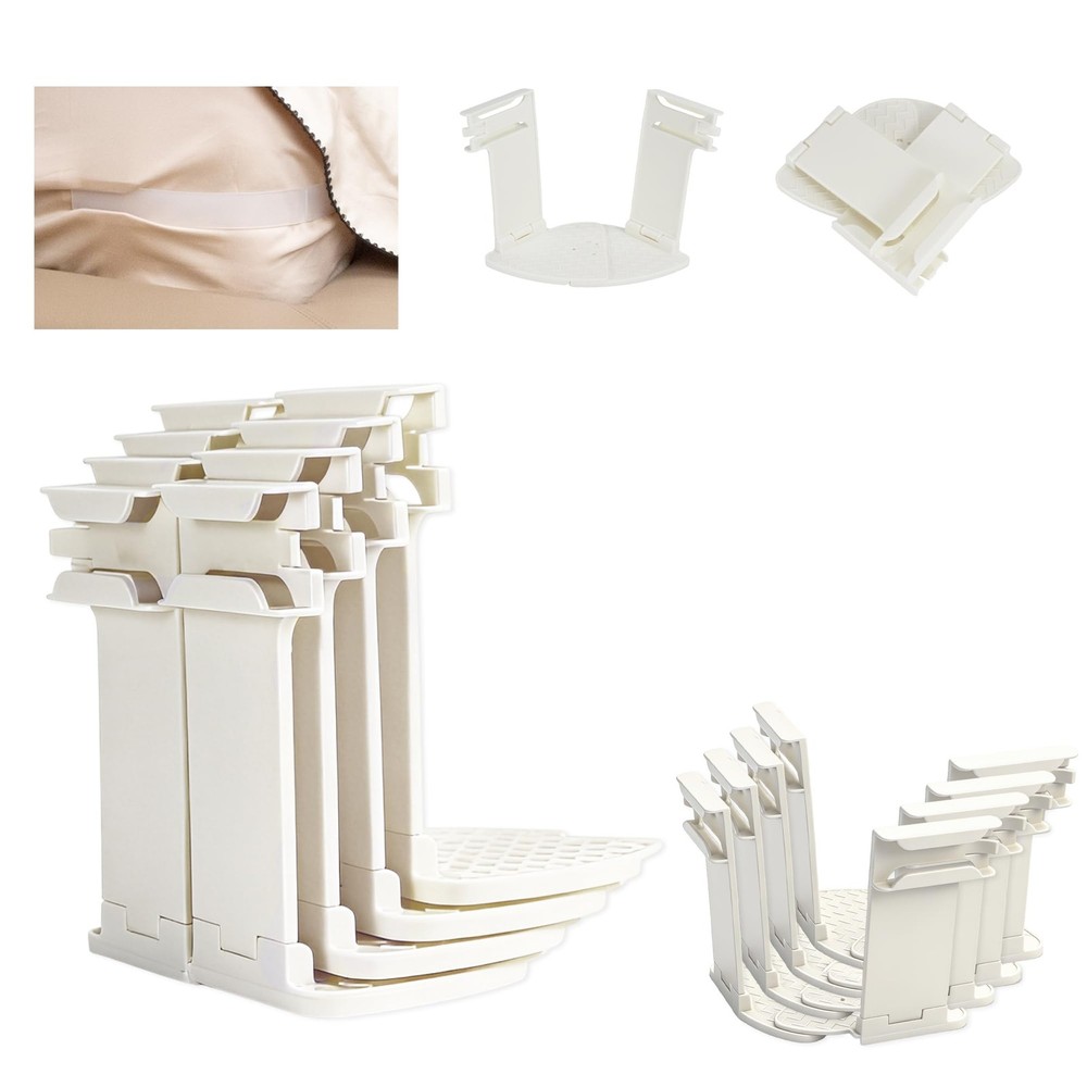 Bed Lock Holders – Foldable & Rotating Bed Holders for Corners, Adjustable Lo...