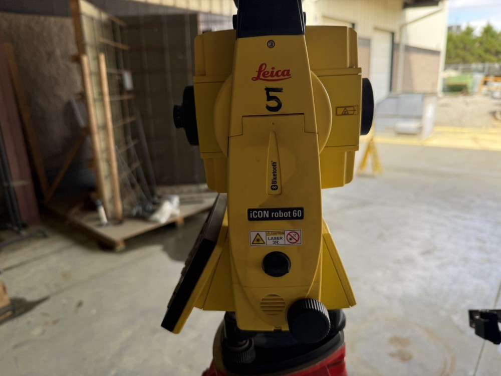 Leica icon 62 rts, large tablet, software, Prism & Pole, Case