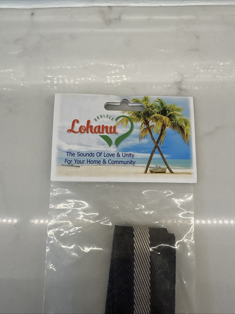 Ukulele Strap - Lohanu.com - NEW in package - adjustable length - Lohanu