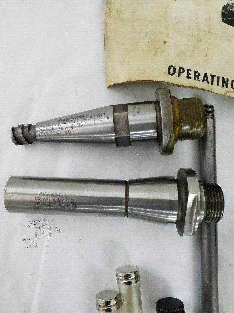 THREADWELL GRIND-A-MATIC GRINDER WITH METAL CASE