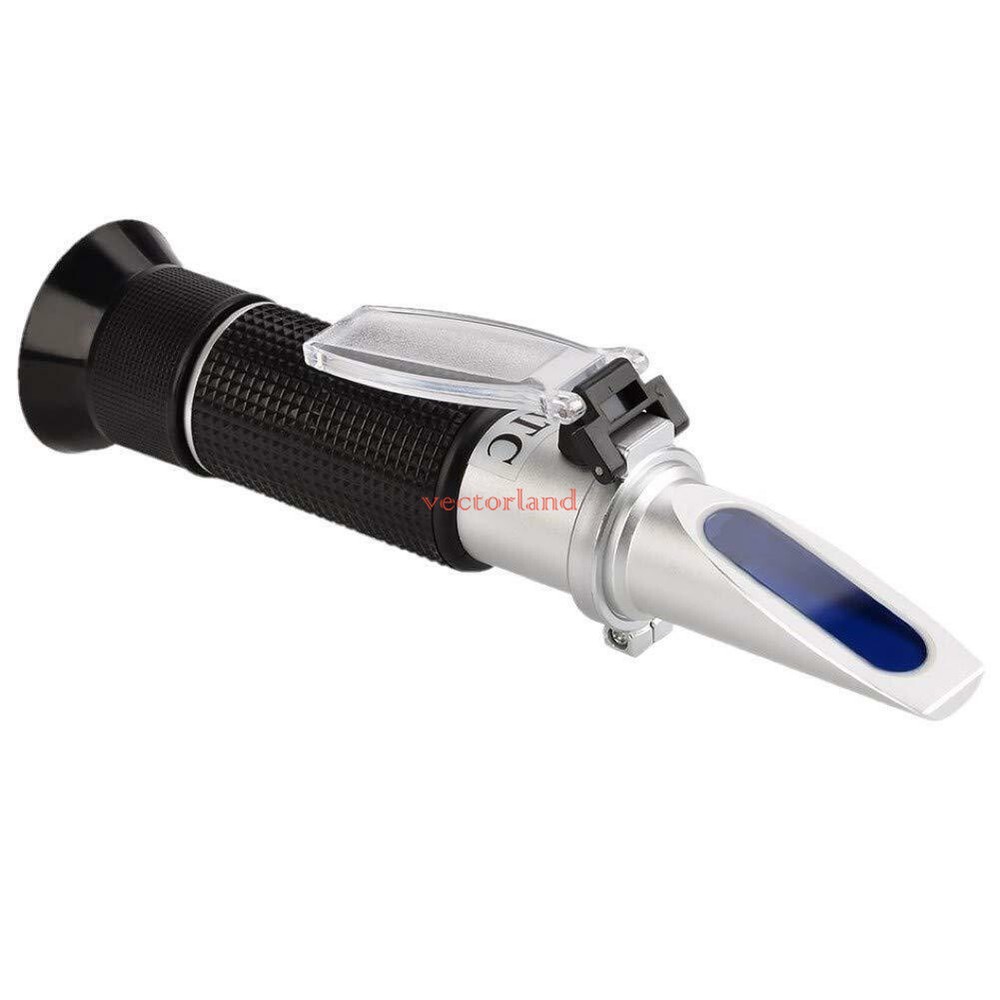 ATC 0-32% Brix Refractometer Sugar Beer Wine Saccharometer Tester Handheld