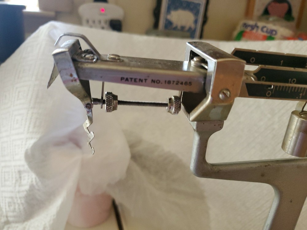 Sargent-welch Scale Patent # 1872465