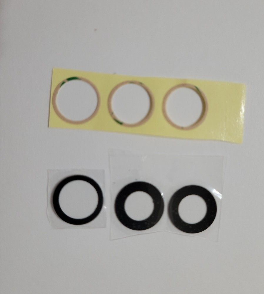 Back Camera Glass lens Replacement Part for iPhone 15 Pro Max with Adhesive