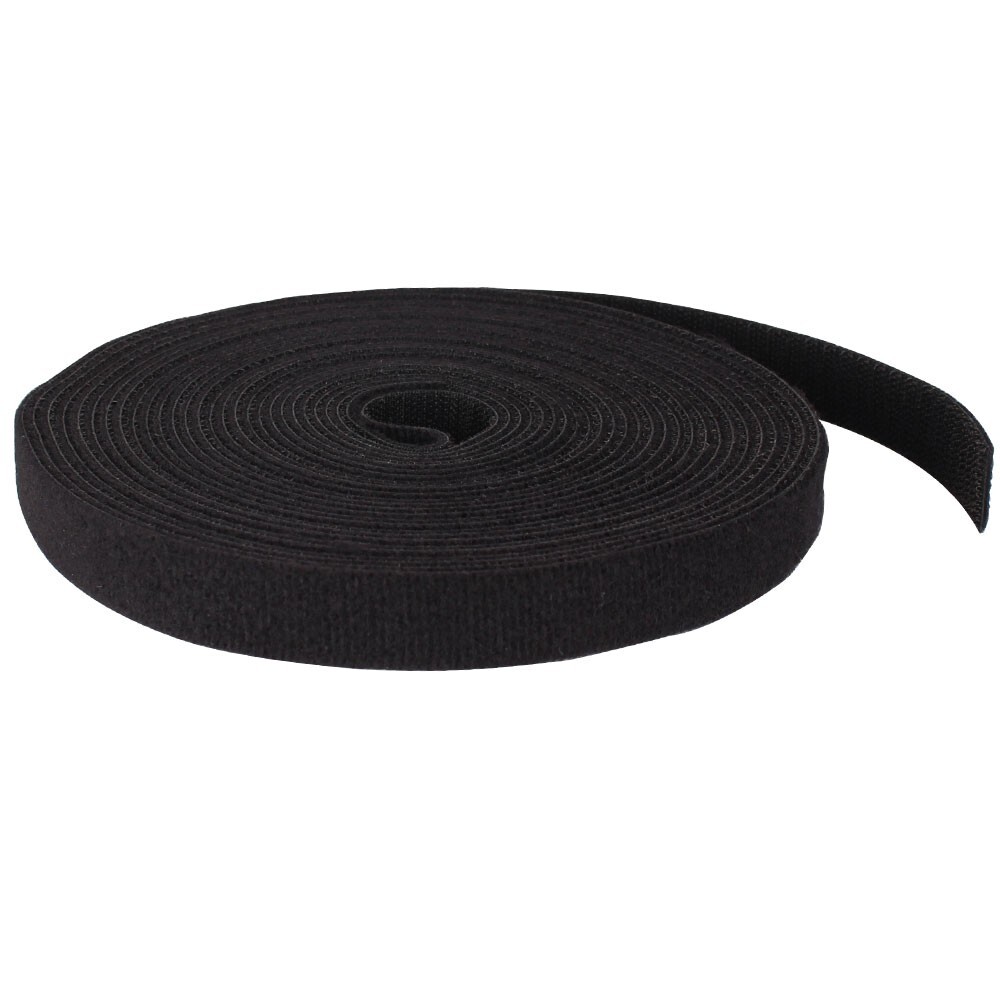 Skywalker Double-Sided Hook & Loop Tape (3/4" Wide x 25' Long Roll, Black)