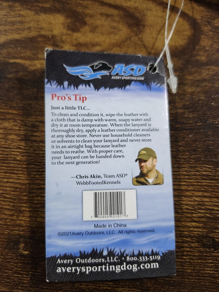Asd Classic Whistle Lanyard