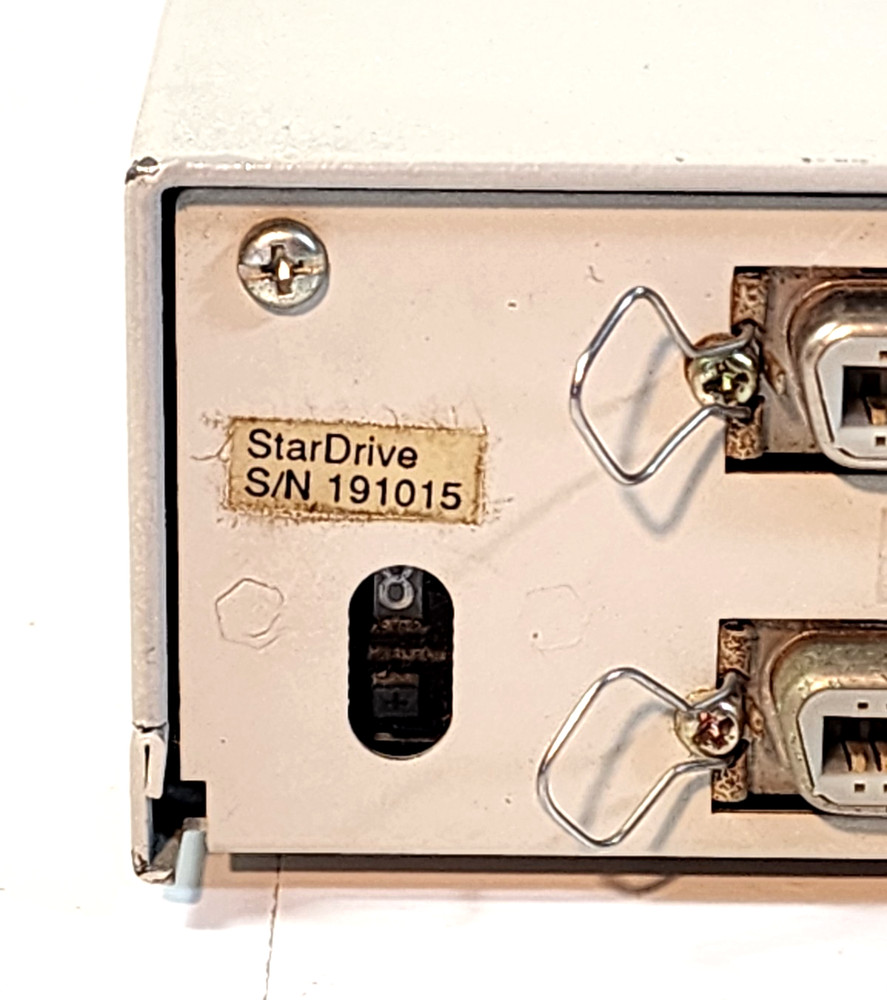 RARE Vtg StarDrive 60DX External Hard Drive Ruby Systems for Apple Macintosh II