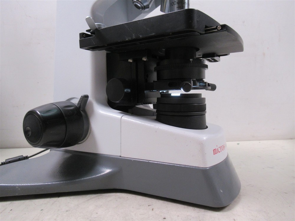 Micros Austria MCX100LED Daffodil Microscope Binocular 3 Objectives & Eyepieces