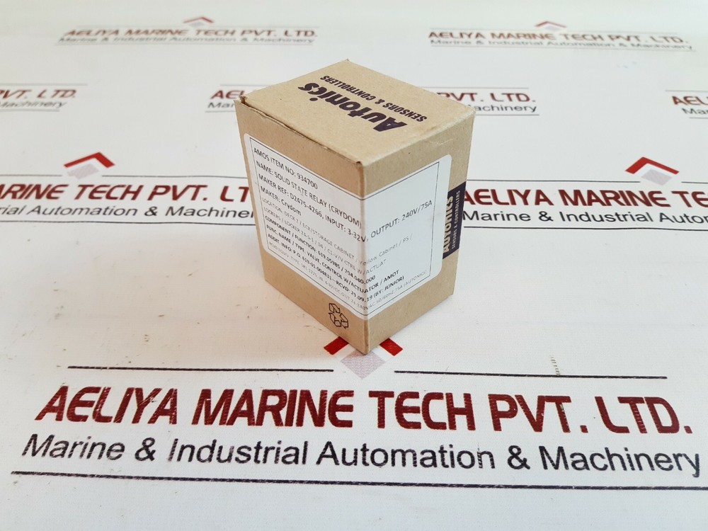 Autonics SR1-1275 Solid State Relay SR1 Series