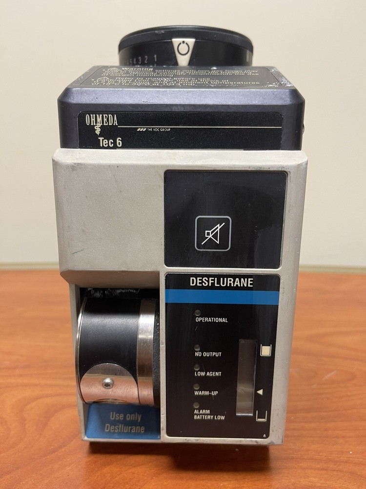 Datex Ohmeda Tec 6 ~ Veterinary Use ONLY ~ Desflurane Vaporizer - UNTESTED